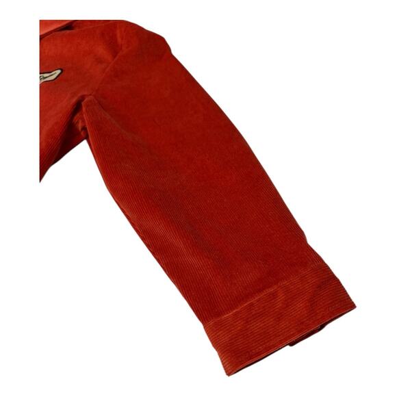 Vintage Homme + Femme Crew Large Orange Corduroy Men’s Jacket Casual Classic - Picture 11 of 14